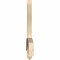 Ekena Millwork Bellingham Rough Sawn Timber Gable Bracket, Douglas Fir, 48"W x 24"H x 2"D x 4"F, 12/12 Pitch GBW048X24X0204BEL00RDF - alternate 4
